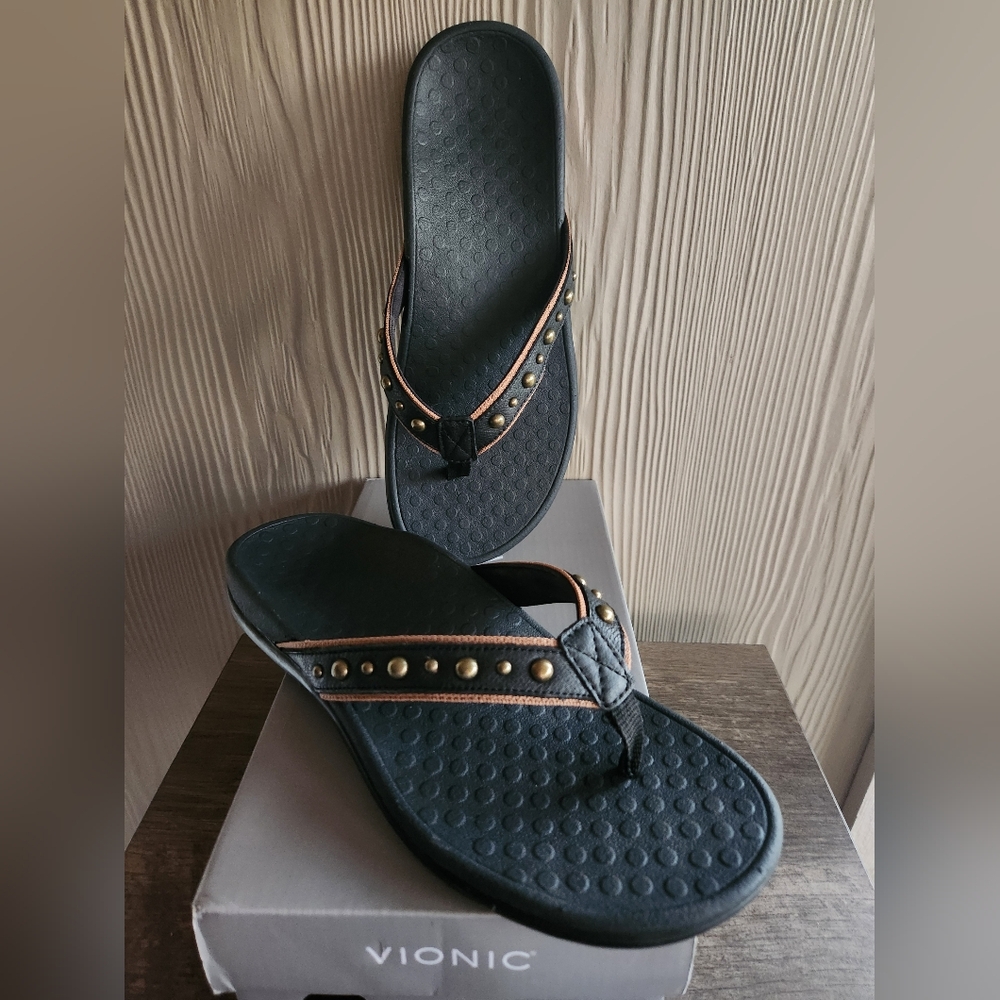 Vionic Vanessa Thong Sandals 9M - Picture 11 of 11